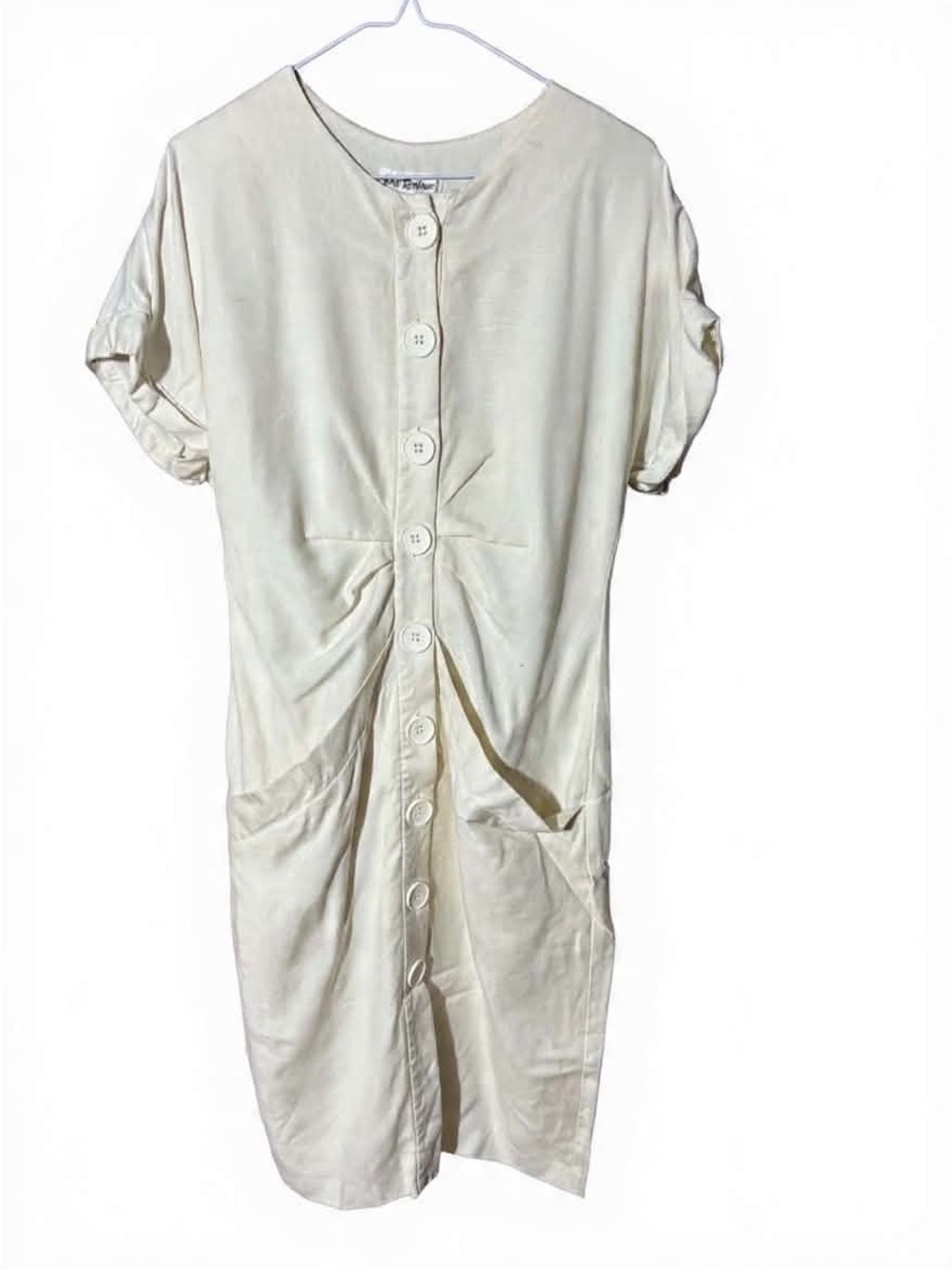 Holt Renfrew vintage linen dress - Picture 2 of 6